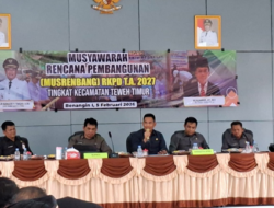 HASRAT APRESIASI PROGRAM STRATEGIS BUPATI DALAM MUSRENBANG TEWEH TIMUR