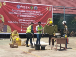 Peringati Bulan K3, PT BEK Bekali Siswa Muara Teweh Ilmu Penyelamatan Darurat