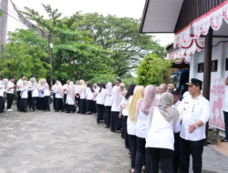 Bupati Barito Utara Pimpin Apel di Disdalduk KB P3A, Tekankan Ketahanan Keluarga sebagai Fondasi Pembangunan