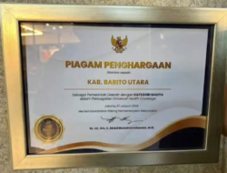 Pemkab Barito Utara Sabet UHC Awards 2026, Tegaskan Komitmen Wujudkan Akses Kesehatan Tanpa Hambatan Biaya